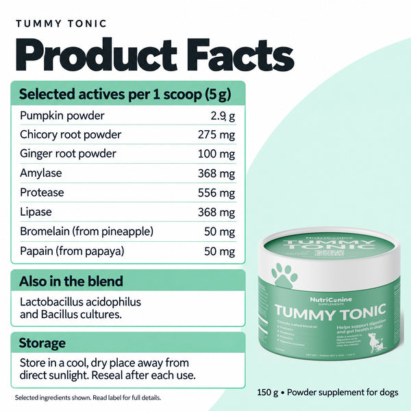 Tummy Tonic Digestive Supplement