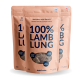 100% Lamb Lung Treats (3-Pack)